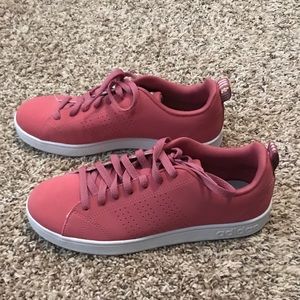 Pink Adidas shoes